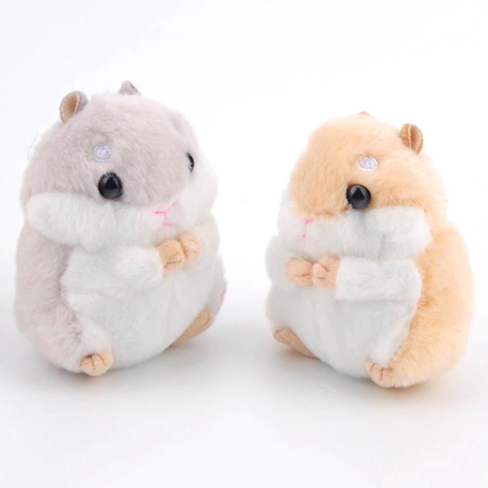 Sevimli Peluş Hamster Kolye Anahtarlık Toka Anahtarlık Anahtarlık Çanta Araba Dekor