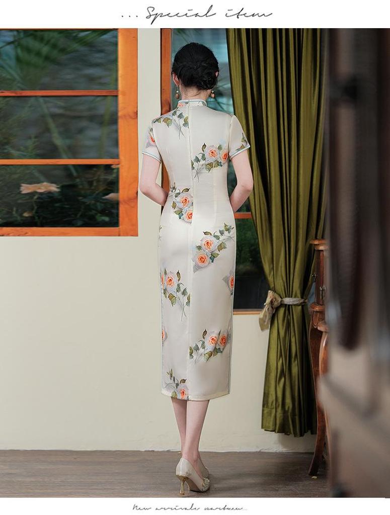 Modern 2024 Summer Cheongsam: Young, Stylish, and Casual National Dress