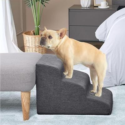 Neuer Abnehmbarer Und Waschbarer Hundekorb Memory Foam Hundesofa Treppen Haustier 3/4 Stufen Treppen Für Kleinen Hund Katze Rampe Leiter Haustiertreppen