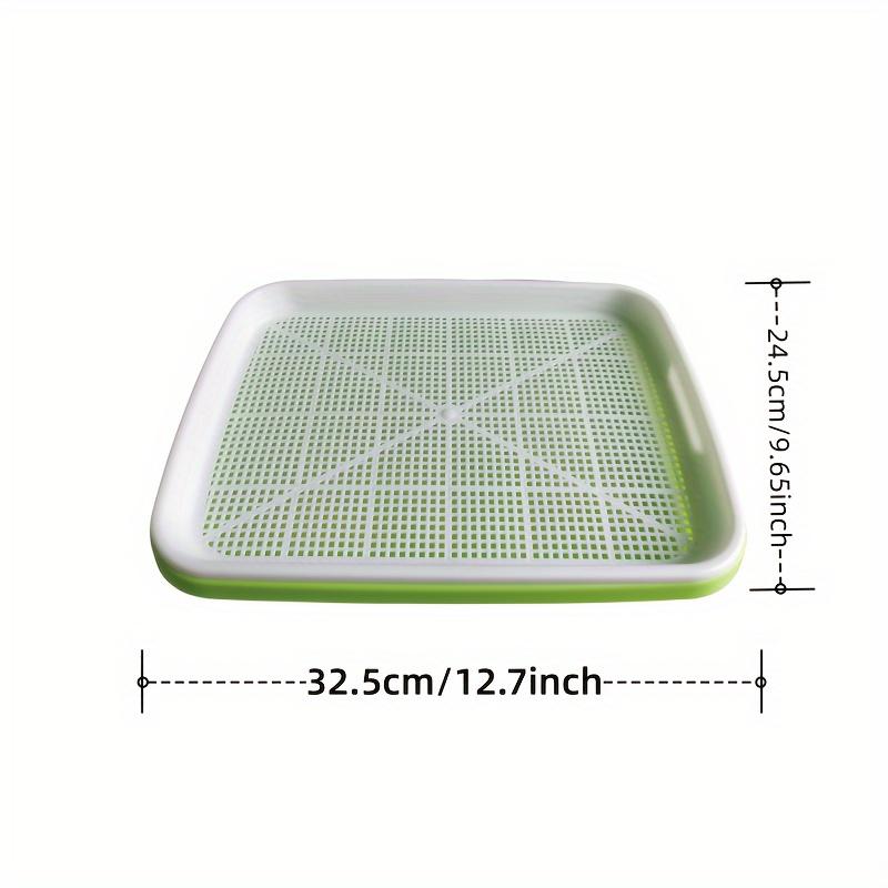New Home Seed Germination Tray Seedling Planting Pot Wheatgrass Cultivation Soilless Tray for Gardening And Agriculture