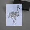 YUELU Creative Animal Lace Ruler Scratch Art Template