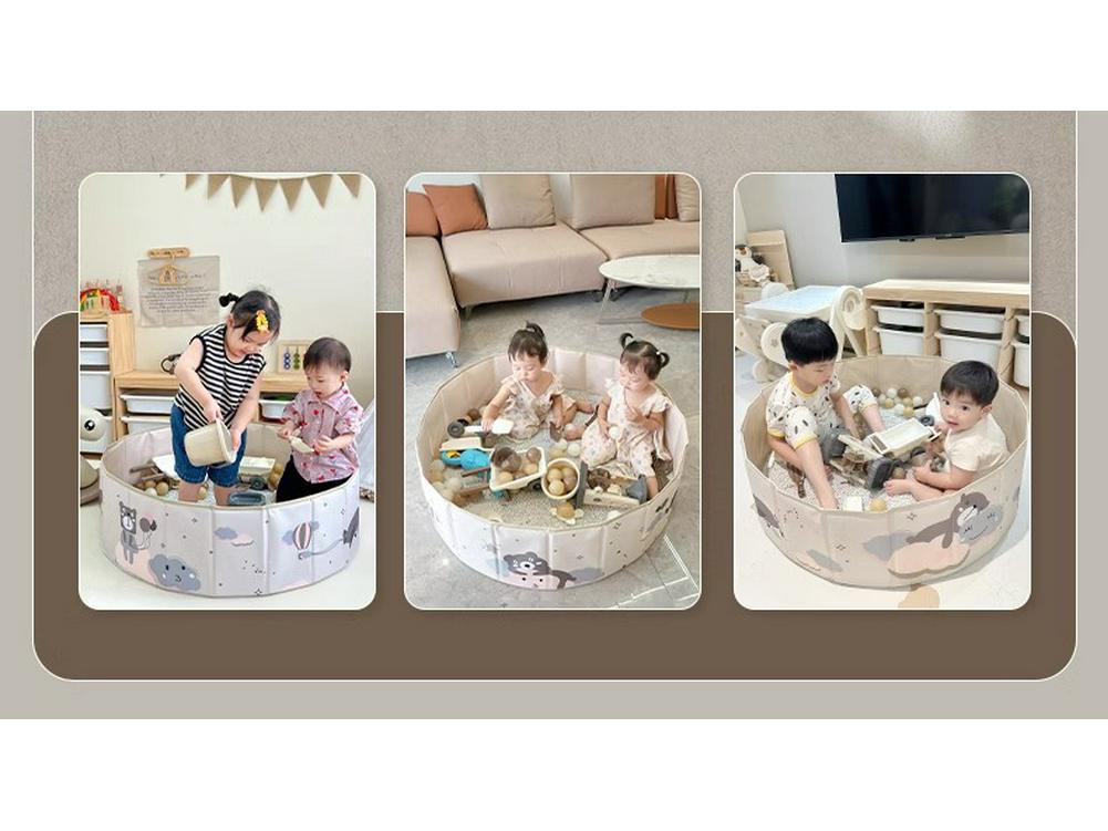 Children's Cassia Seed Sandbox Set - Indoor Play Sand, Shovel, & Digging Tools