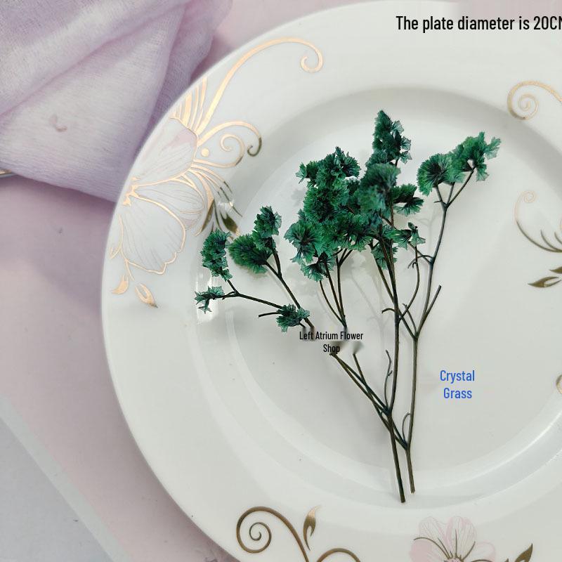 Blue Series Dried Flower DIY Kit: Hydrangea, Thousand-Layer Gold, Eucalyptus Leaf Souvenir Decoration