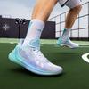 Li-Ning Razor 4 V2 Qinglian Odpružené Protiskluzové Lehké Responzivní Nízké Profesionální Basketbalové Boty Pánské Tenisky Modrofialové ABAU037-1