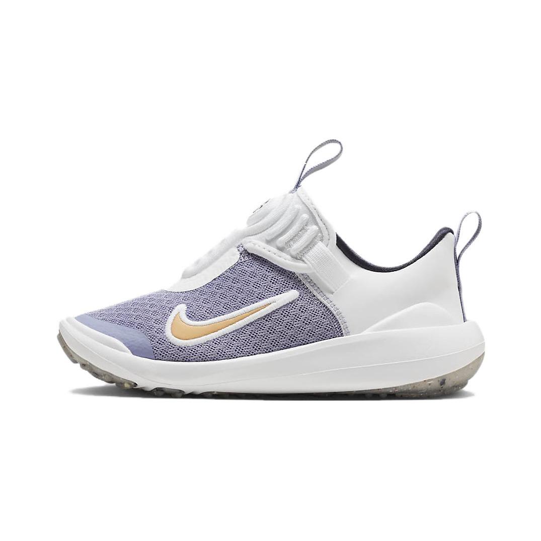 

Nike E Series 1.0 PS Slip Resistant Anti Kick Low top Kids Running Shoes White Purple Kids DV4251-500 35