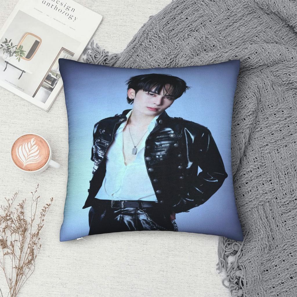 JASP.ER Group Pillow Cover Comfy Cushion Cover Funny Pillow Case For Office Car Home Decor