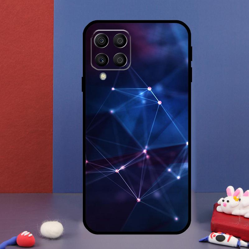 Lines Point Light For Samsung Galaxy M15 M55 M33 M13 M23 M53 M31 M51 M14 M34 M54 M20 M30s M52 M32 Phone Case