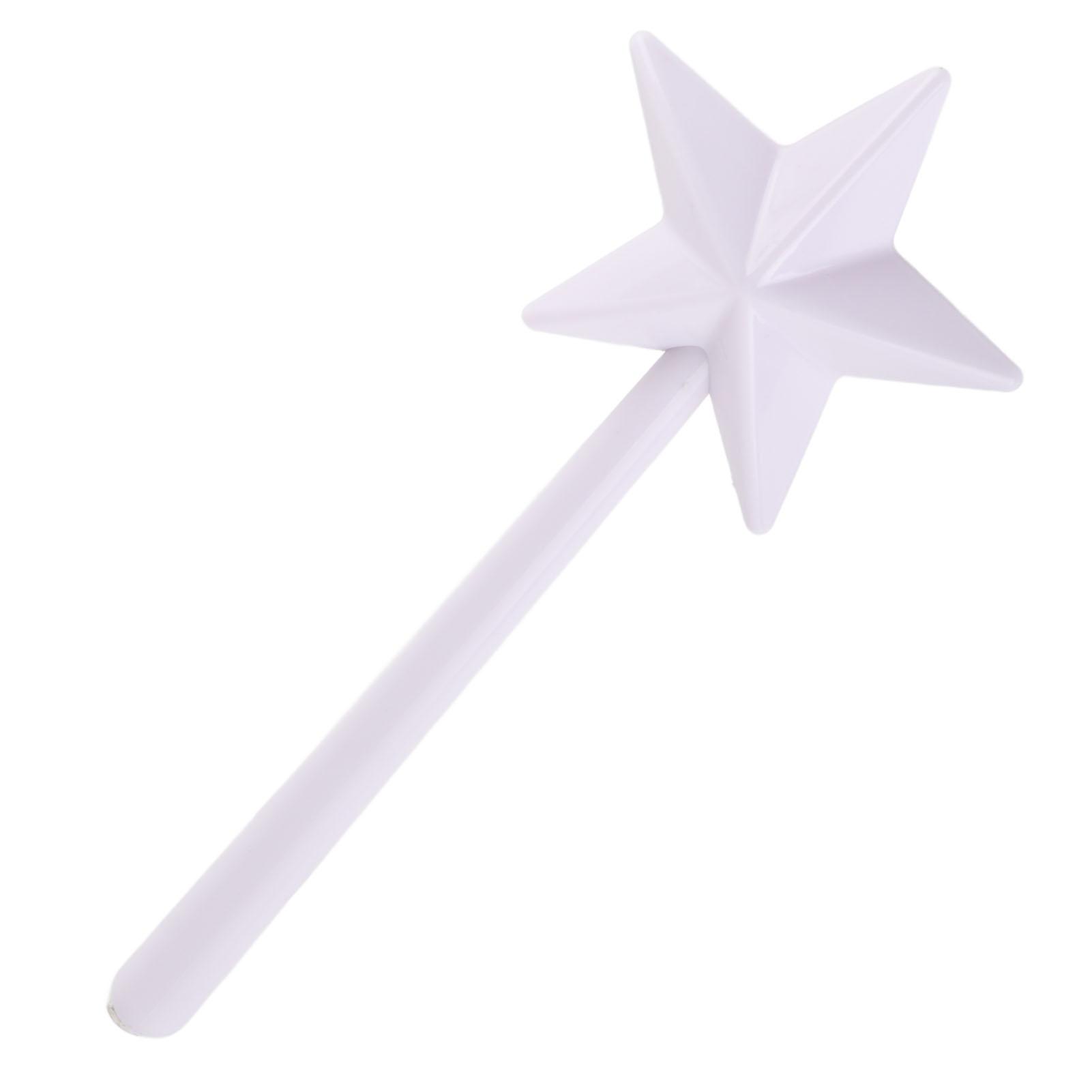 

Salt and Pepper Shaker Wand Plastic Cute Practical Pentagram Shape Salt Dispenser білий