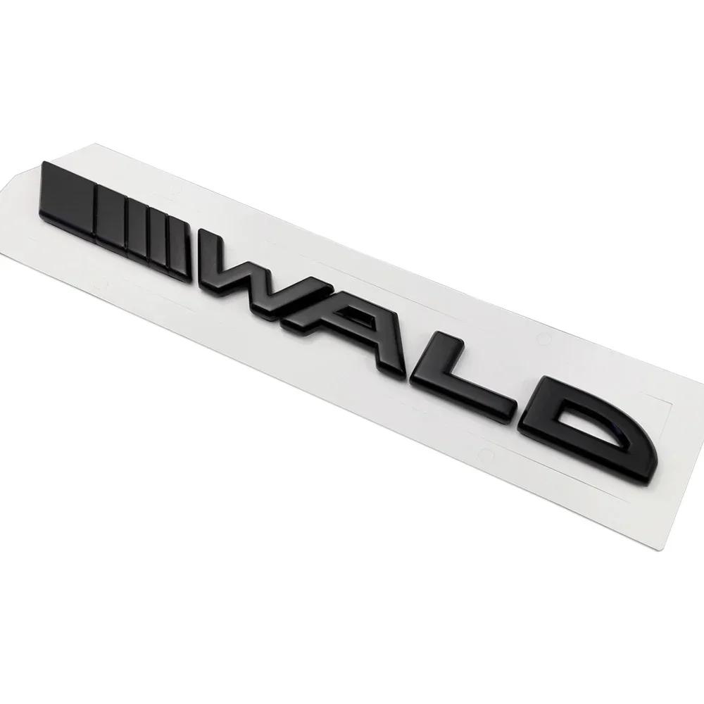 Metal Car Sticker Letters Emblem Rear Trunk Badge for Benz WALD W204 W205 W203 W210 W176 CLS GLE GLA SLK
