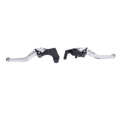 1 Paar Motorfiets Korte Rem Koppelingshendel Aluminiumlegering Stijlvolle Look Verstelbaar Vervanging voor CRF1100L Africa Twin