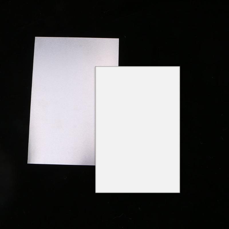 3Pcs Sublimation Blank Plate Aluminum Photo Metal Wall Poster Frame Plate for Thermal Sublimation Printing Photo Sign