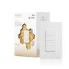 Matter WiFi Glasschalter Wand Touch Lichtschalter Glasplatte APP Drahtlose Fernbedienung Smart Home