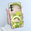 Funda de Silicona Negra Mate Suave para Teléfono Motorola Edge 5G UW / Moto Edge 2021 Estética Lujo Linda Genial Cubierta Trasera para Niños Niñas