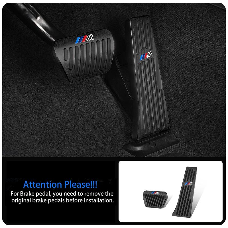 Car Pedals Cover Brake Pedal Cover For BMW 5 Series X3 X5 G30 G20 F10 F07 F30 E90 E60 F15 G23 E83 E84 F48 G32 G01 G02 G05 G60