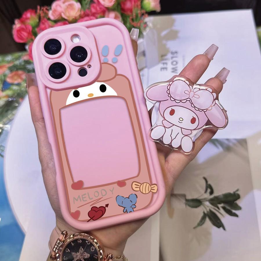 Sanrio TK Stand Airbag KT Pink Phone Case for Apple 16