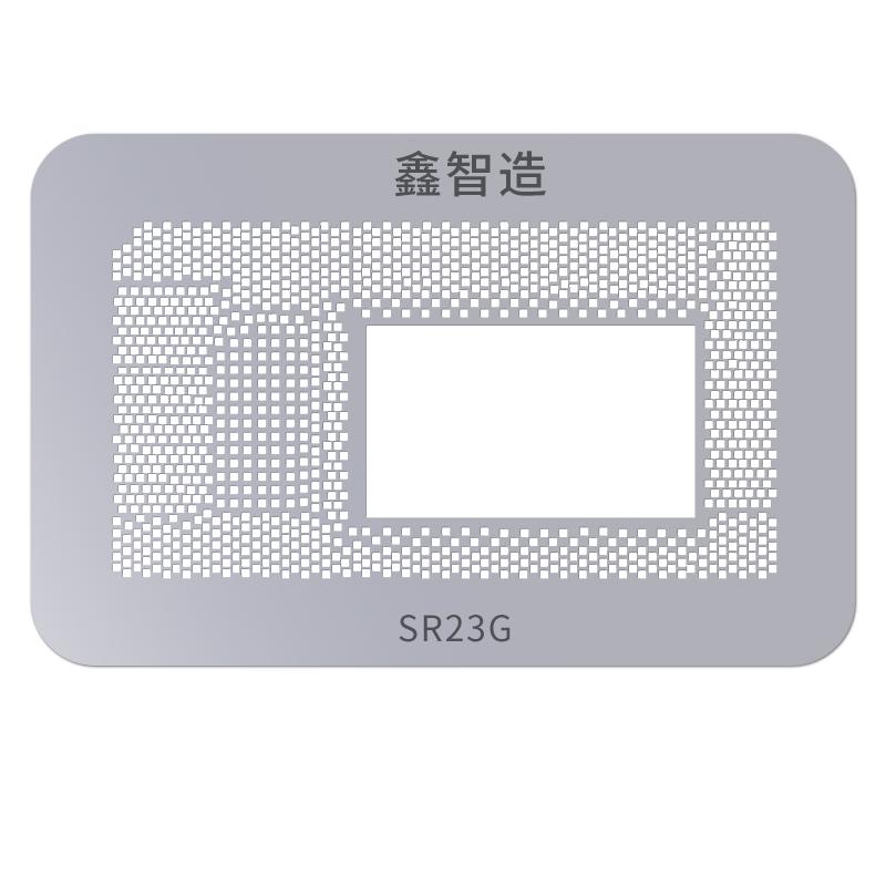 

BGA Reballing Stencil Kit For Macbook CPU IC 4th/5th/6th/7th/8th/9th Generation 300 series Southbridge SR2EN SR23G Chip фіолетовий