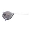 15 Inch Pressure Washer Surface Cleaner Stainless Steel Power Washer Accessory with 2 Extension Wand Quick Connect for