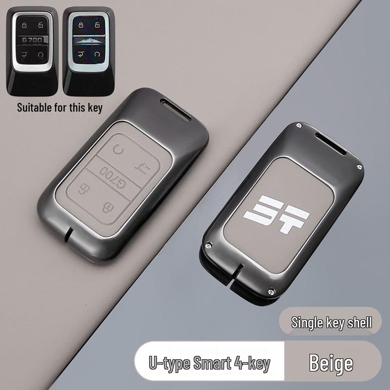 

2025 Jetour G700 Tan Ye Zong Ye Key Case with Metal Buckle for Men & Women