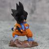 Muñeco Dragon Ball Superior 14cm Figuras de Niño Goku Goku Abraza Pura Yamcha Modelo Anime PVC Colección Decoración de Escritorio Estatua Juguete Regalo