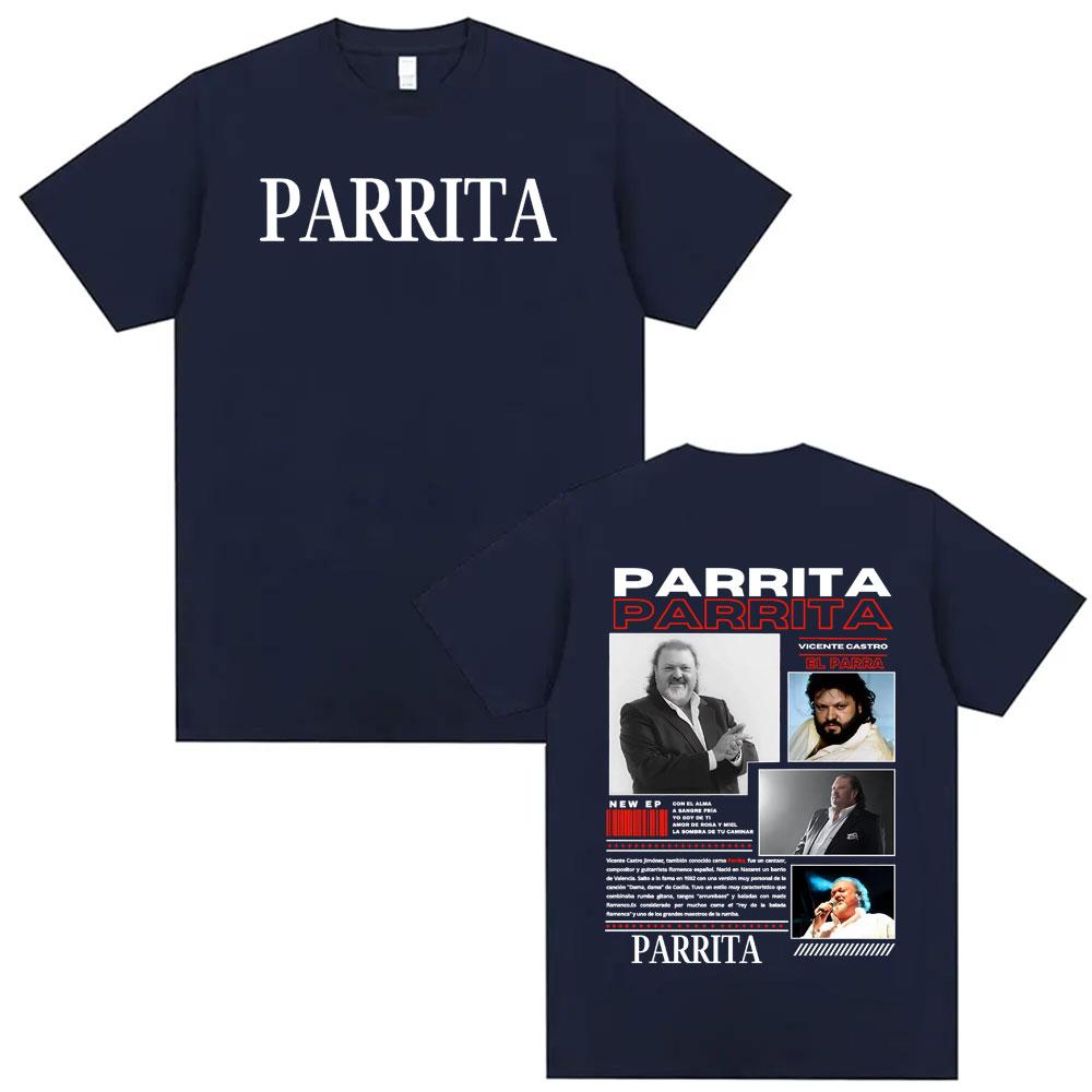 Limited Parrita Music Album Tour Graphic T-shirt Men Women Summer Classic Oversized T-shirts Fashion Vintage T Shirts