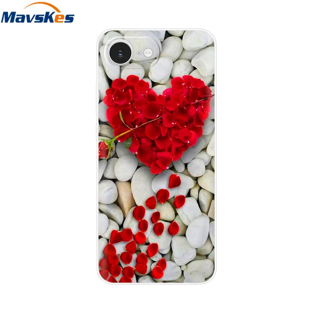 For iPhone 16e Case Soft TPU Silicone Back Cover For iPhone 16e Phone Case Protective Bumper For iPhone 16 E SE 4 2025 Fundas