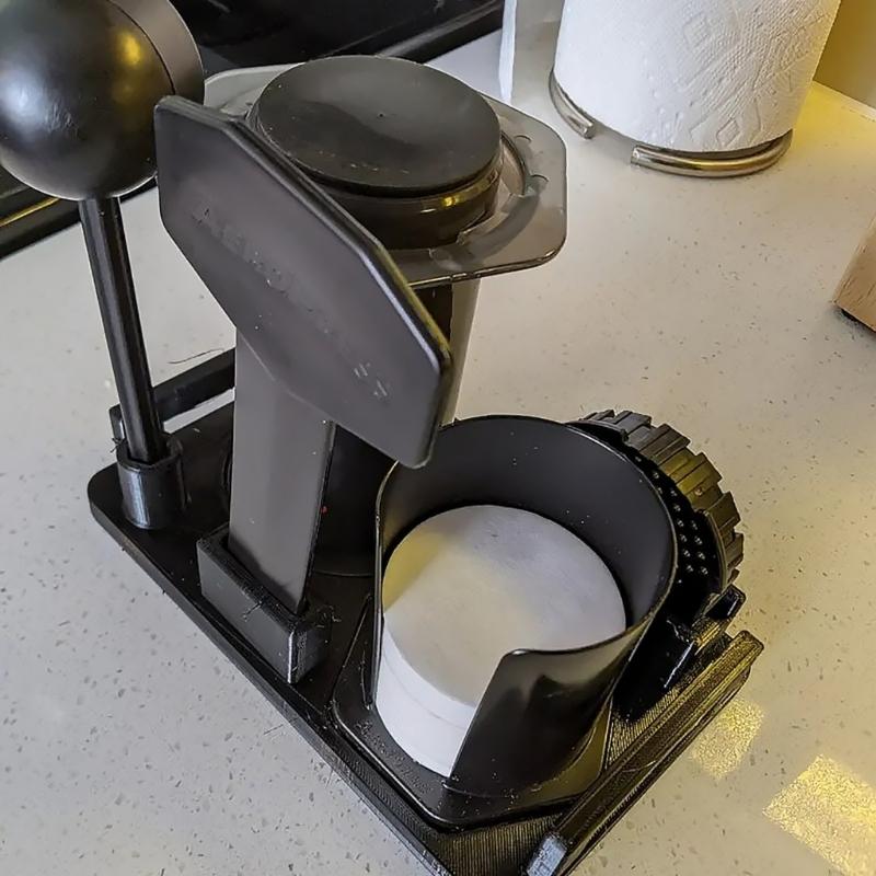 Multifunktionaler Silikon Kaffee Werkzeughalter Kaffee Geräte Rack Silikon Textur Geeignet für Espresso Zubehör