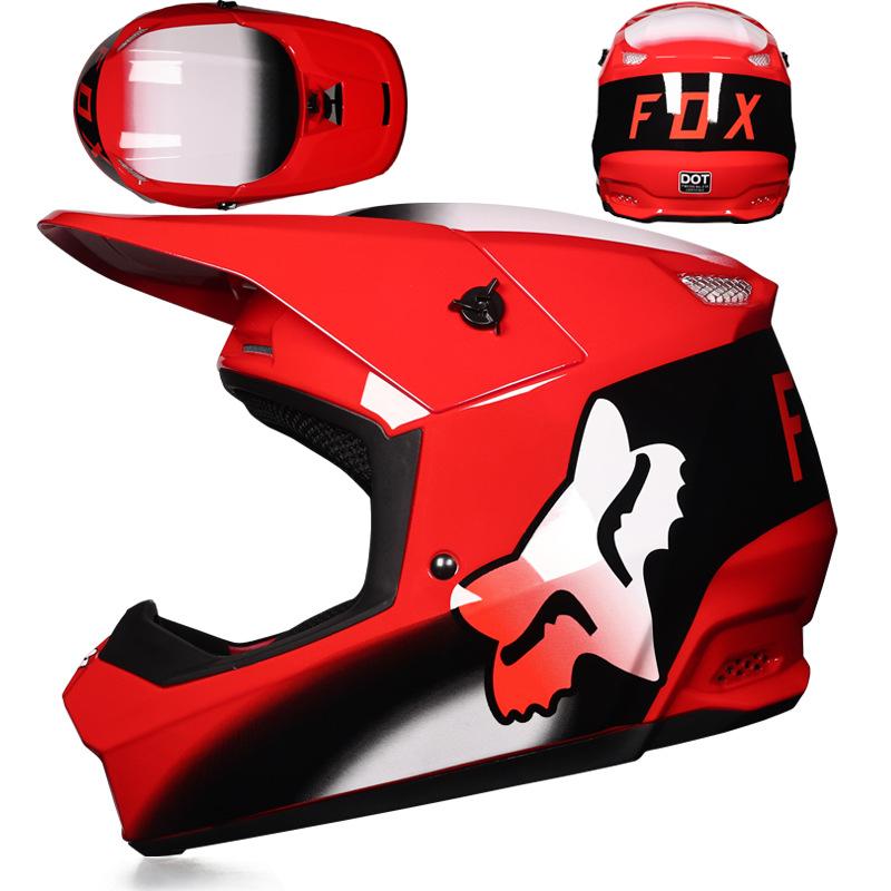 Downhill Helmet Off-Road Full Helmet Mountain Bike Riding Helmet Men's and Women's Cycling Forest Road Helmet
