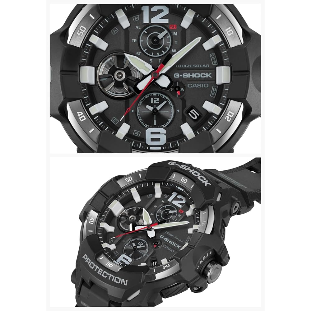 Casio G-Shock Gravitymaster GR-B300-1AJF Bluetooth Tough Solar Men's Watch Black Biomass Plastic