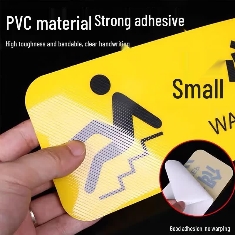 Anti-Slip PVC Safety Warning Floor Decal