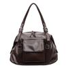 Large Capacity Shoulder Bag, Soft Leather Underarm Crossbody Bag, Street Style Hot Girl Tote Bag, Multi-pocket Commuter Bag