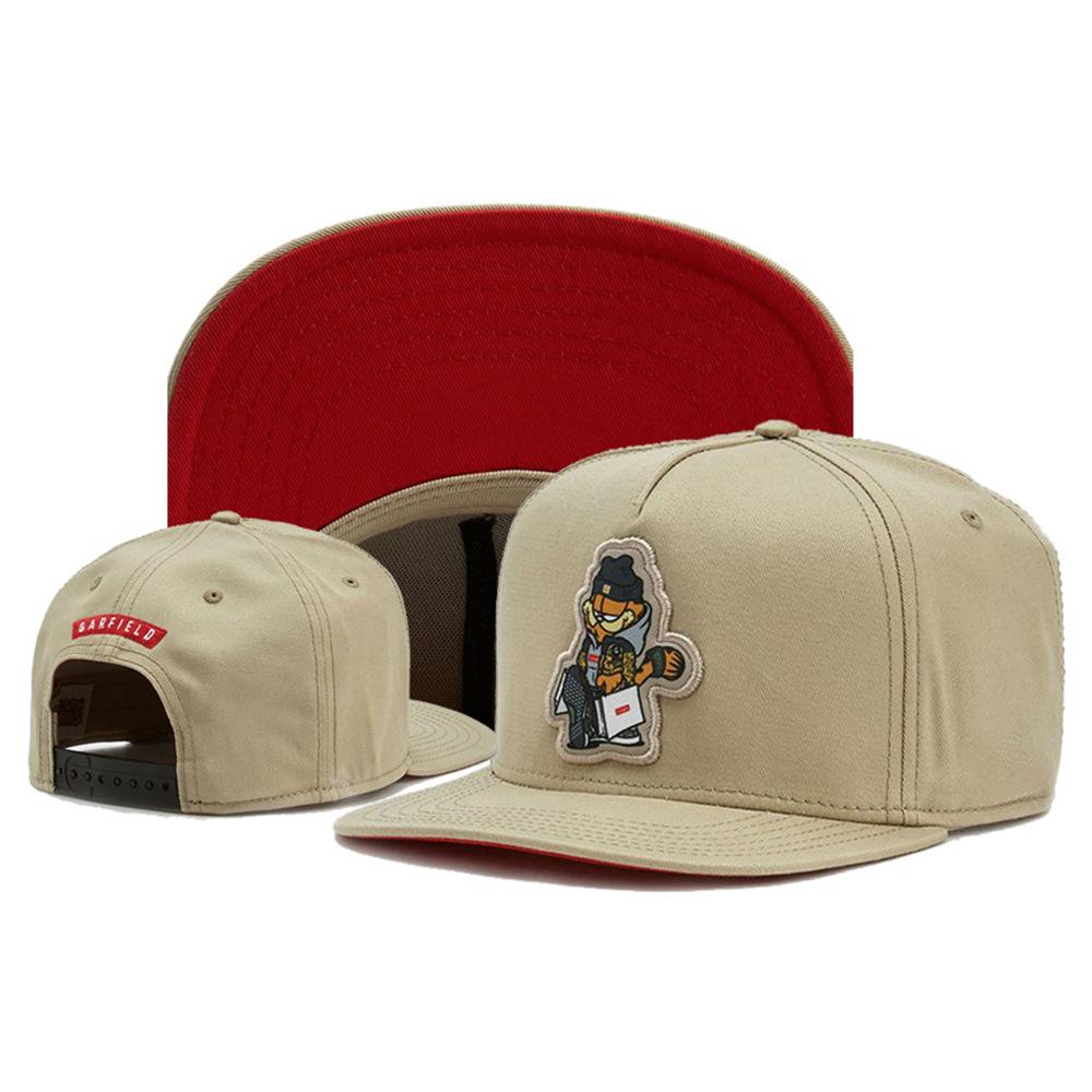 Unisex Flat Brim Baseball Cap Street Dance Hip-Hop Cartoon Hat New Style Fashionable Cap for All