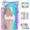 For iPad 11th Gen 11 inch 10th 10.9" With 360 degree rotate Stand Case cover with shoulder strap and pen holder