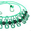 Balcony Clothes Drying Line Windproof Travel Clothesline Adjustable Retractable Rope