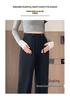 Plus Size Maternity Lantern-Style Cropped Pants - Comfortable, Non-Tight Belly & Cuffed for Spring and Autumn