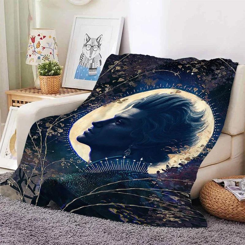 Warm Fleece Throw Blanket for Bed Sofa Customizable Soft Fluffy Adult Nap Blankets Winter King Size Microfiber Home Textile