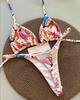 Neuer Bikini Damen Badeanzug Strandurlaub Bademode Leopardenmuster Sexy Bikini Set Strandbekleidung Badeanzug String Badeanzug Biquinis
