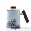 Tea Infuser Ceramic Mug