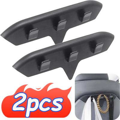 Suitable for Tesla Model Y Model 3 Rear Car Mount Multi-Purpose Cars Seat Back Hook Handbag Backpack Grocery Bag Storage Holder