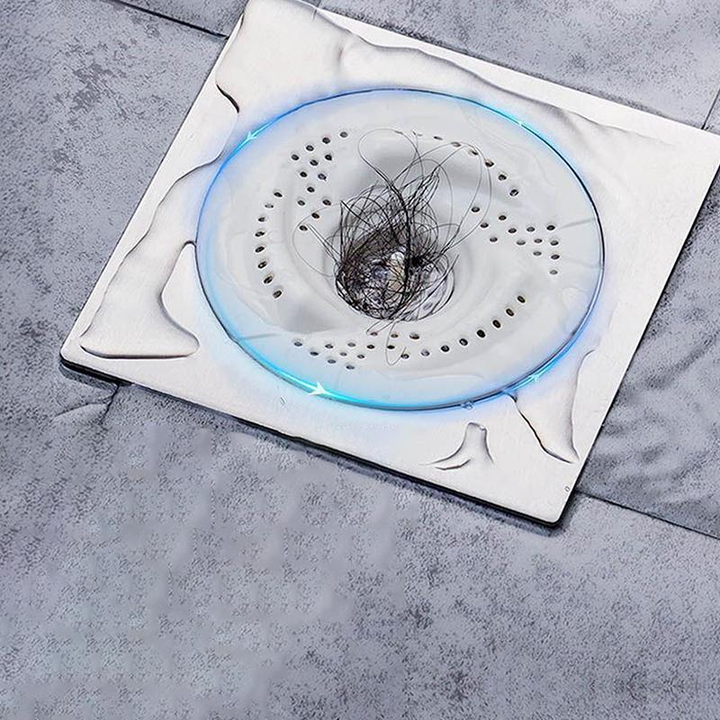 New Household Vortex Floor Drain Filter Bathroom Sewer Hair Filter Toilet Drainage Anti-hair Universal