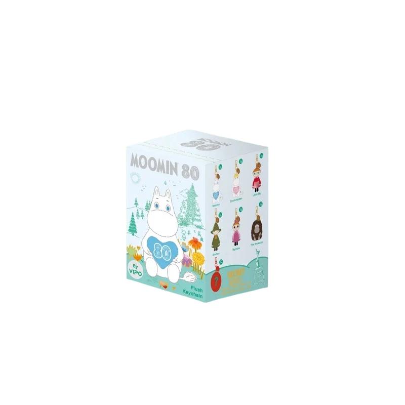 

Moomin Vipo 80 Plush Little My Mymble Too-Too Sniff Keychain Gifts Toy Model Anime Figure Collect Ornaments For Kids Adults Children s Birthday Gift