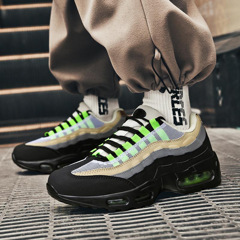 2025 große Größe N95 Luftkissen-Schuhe Herren- und Damen-Stoßdämpfende Atmungsaktive Schuhe Outdoor-Sport-Paarschuhe Lässige Laufschuhe