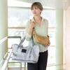 Barcos Lightweight Body Bag, Crossbody Bag, Shoulder Bag, Women's, Polyester, Logo, Beige
