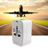 Universal Travel Adapter 1500W 2 USB Port Children Safe Multifunctional International Plug Adapter