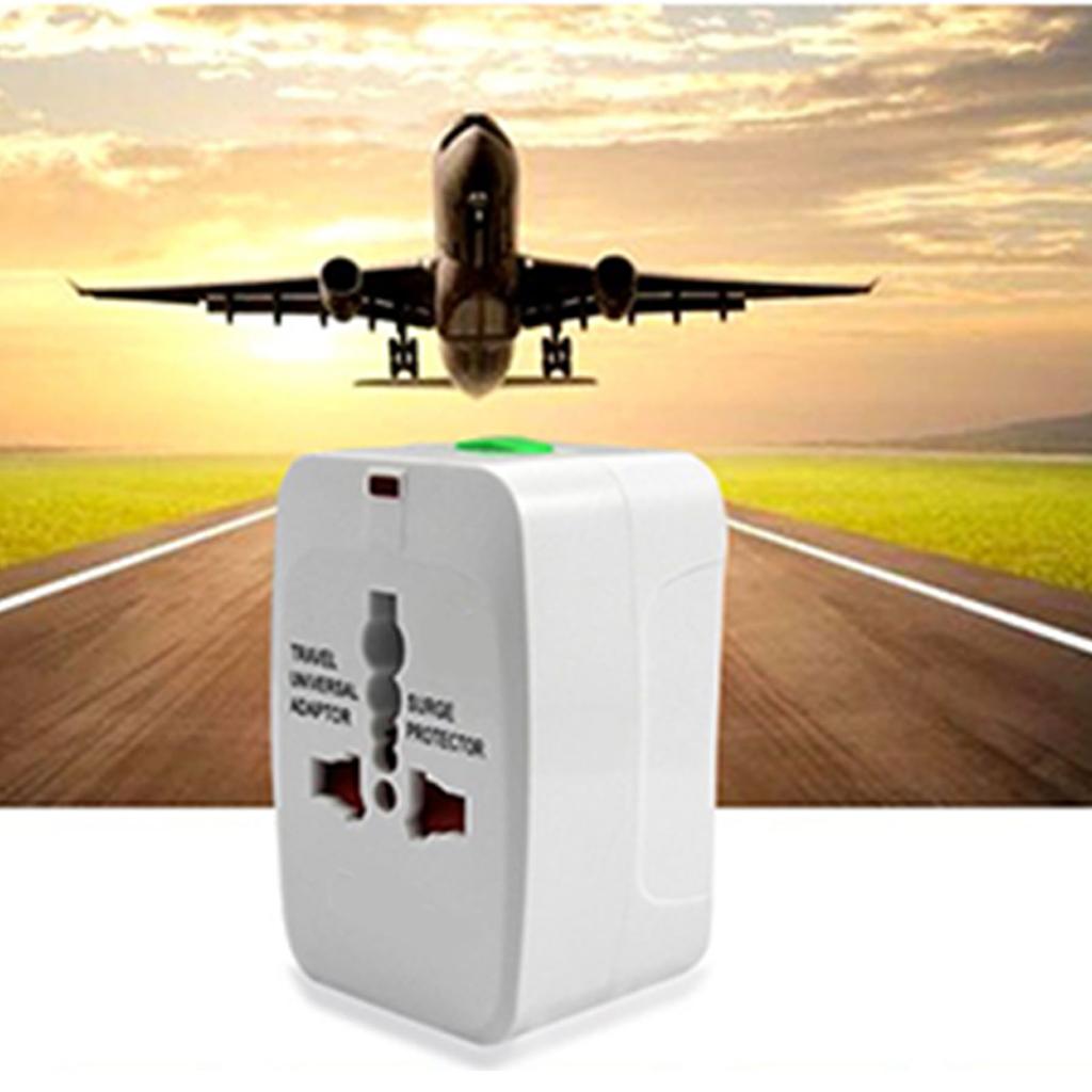 Universal Travel Adapter 1500W 2 USB Port Children Safe Multifunctional International Plug Adapter