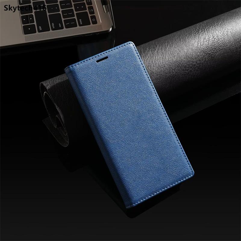 

Кожаный чехол для iPhone 13 14 15 16 16E 17 Air Pro Plus Max откидная обложка-кошелек Iphone 17 Pro Max синий