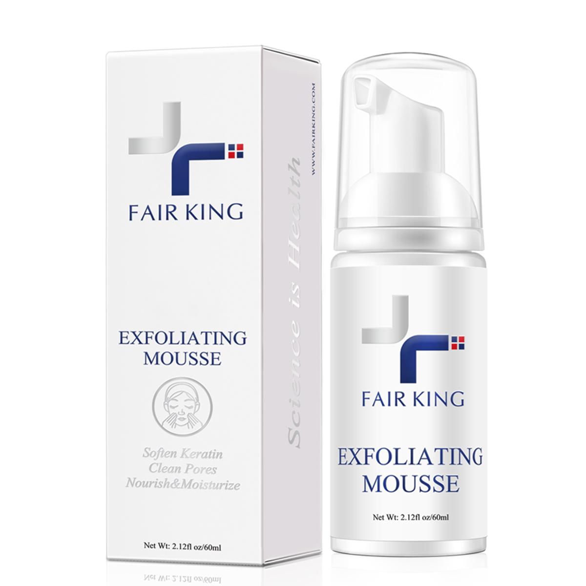 

Відлущувальний мус FAIRKING очищає пори та відлущує шкіру, залишаючи шкіру чистою та гладкою 1pcs