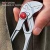 Chrome Vanadium Steel Water Pump Pliers Adjustable Multifunctional Tool Compact Miniature Pliers