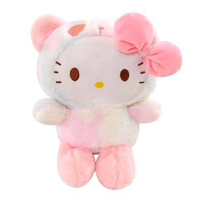 Niedlicher, weicher Hello Kitty Plüschtier, perfekt als gemütliches Kuschelkissen, beruhigendes Körperkissen, multifunktionale Rückenlehne für Stuhl oder Sofa, flauschiges und lustiges Geschenk,