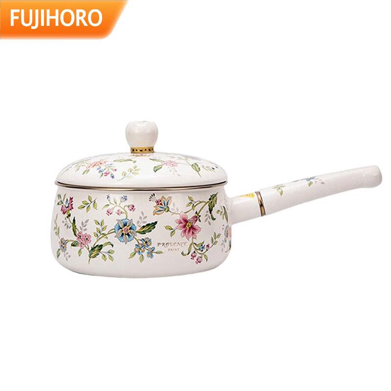 FUJIHORO Japanese Enamel Milk Pot