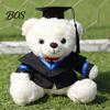 Luxury Gift Packaging Bear Personalized Graduation Gifts 2026 for Her, Cute Teddy with Embroidered Gown Award And Cap, Soft Plush Mascot College High